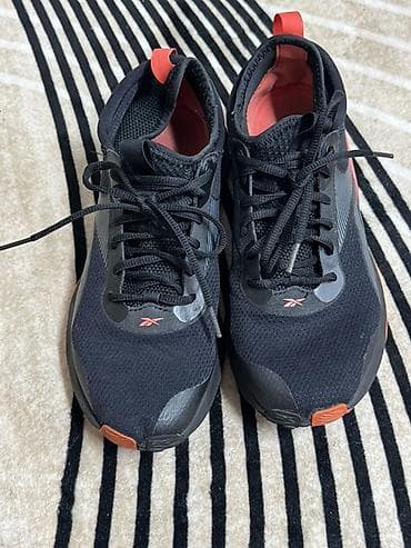 ребок красовки: Мужские кроссовки, 39, Reebok, Б/у, цвет - Черный, Платная доставка, Самовывоз — 3