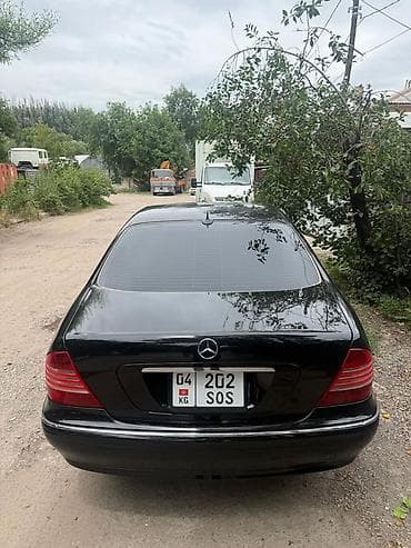 124 e500: Mercedes-Benz S-Class: 2003 г., 3.7 л, Автомат, Газ, Седан — 1