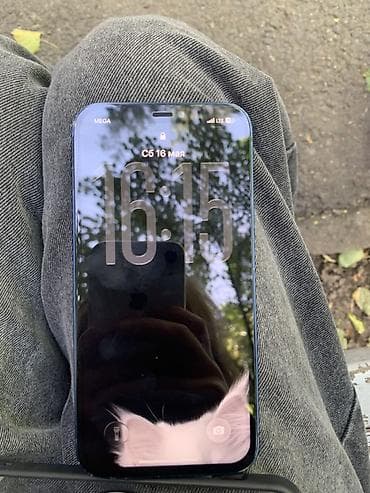 айфон 12 на запчасти: IPhone 12, Синий, Чехол — 2