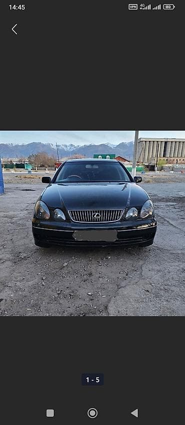 renault logan: Lexus GS: 2000 г., Автомат, Бензин, Седан — 3