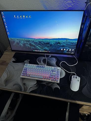 клавиатура белая: Компьютер, ОЗУ 16 ГБ, Игровой, Intel Core i5, NVIDIA GeForce RTX 4060, SSD — 3
