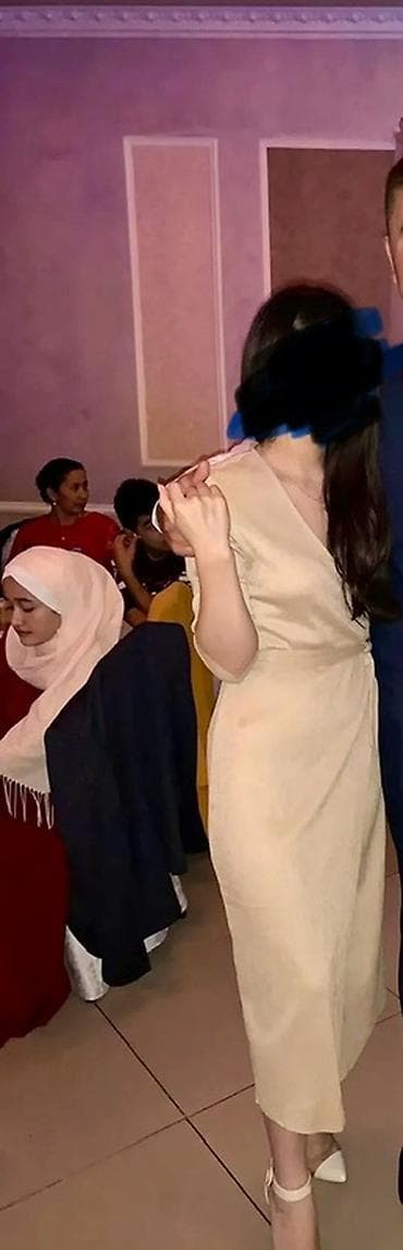 шарф хомут: Повседневное платье, Трикотаж, На запах, XS — 2