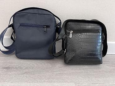 Сумкалар: Барсетки Lacoste и искусственный кожа 1) Темно‑синяя сумка Lacoste: - — 3