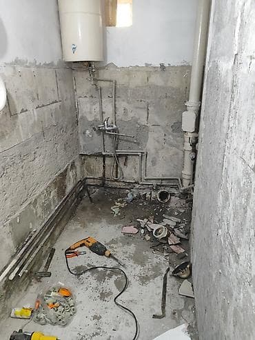 б у плитки: Услуги облицовки ванной/санузла керамогранитом - Профессиональная — 7