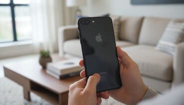 Аудиотехника: IPhone 7 Plus, Колдонулган, 128 ГБ, Кара, 80 % — 1