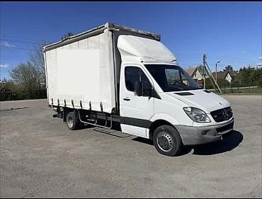 Кызматтар: Грузовой фургон Mercedes-Benz Sprinter с тентованным кузовом и — 5