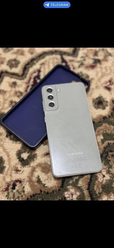 bobby store: Samsung Galaxy S21 FE, Б/у, 256 ГБ, цвет - Серый, 2 SIM — 1