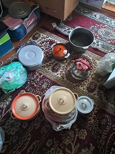 fire maple: Кухонная посуда набором и по штучно Состав: - Эмалированные кастрюли — 1