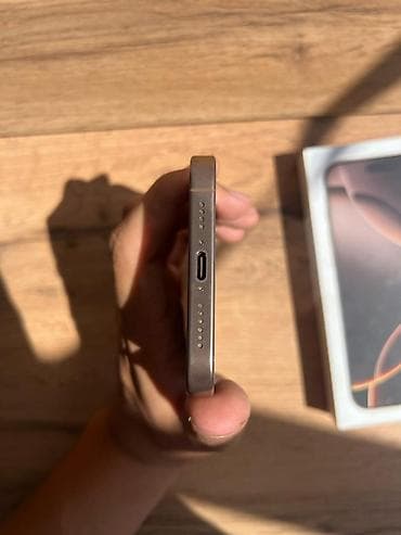 16pro max: IPhone 16 Pro Max, Б/у, 512 ГБ, Desert Titanium, Коробка, В рассрочку, 91 % — 3