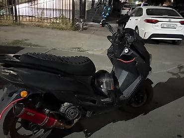 з макс скутер: Продается макси скутер.🤩🤩 в черно матовой рацветке 😍😍 авто завод и — 2