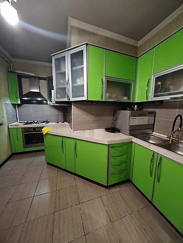 купить комнату в бишкеке: 4 комнаты, 96 м², 106 серия улучшенная, 8 этаж, Евроремонт — 8