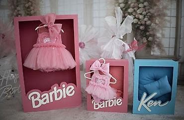 кадр: Barbie-Box - Фото-зона/стойка в стиле Barbie — большая розовая — 4