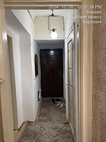 1 бөлмө, 30 м², Хрущевка, 1 кабат, Косметикалык ремонт — 10