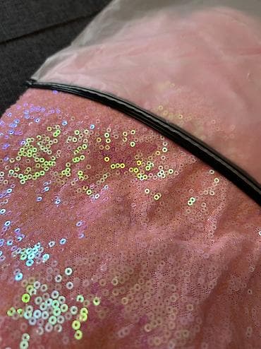 русалка платье: Вечернее платье, Русалка, Длинная модель, Без рукавов, С пайетками, M — 8