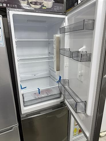 philips xenium: Холодильник двухкамерный с нижней морозильной камерой, нержавеющая — 2