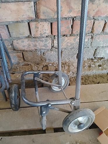 тачки тележки: Садово-строительная тачка и тележка, Стальная, Двухколесная, В розницу — 6