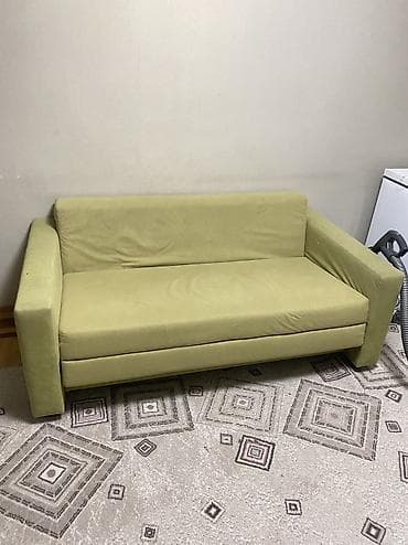 Дом и сад: Компактный двухместный диван - Цвет: светло‑оливковый/фисташковый - — 2