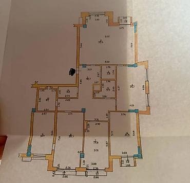 француский квартал: 5 и более комнат, 216 м², Элитка, 8 этаж, Готовая ПСО (под самоотделку) — 3