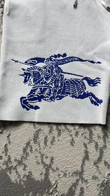 вязать: Мужские шорты, L, Burberry, Новый, цвет - Белый — 2