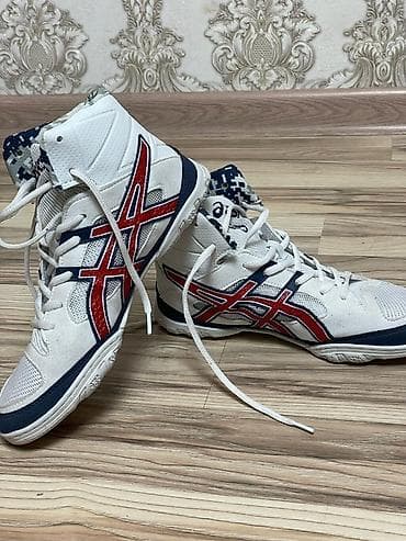 Кроссовки Asics для борьбы/инду-спортов (wrestling shoes, высокие) -