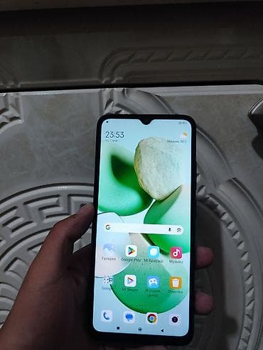 Мобильные телефоны и аксессуары: Redmi, Redmi 12C, Б/у, 128 ГБ, цвет - Синий, 1 SIM, 2 SIM — 2