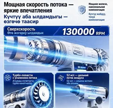 крути шторм: Мощная воздуходувка Turbo Fan X2 Мощная воздуходувка Turbo Fan X2 — — 7