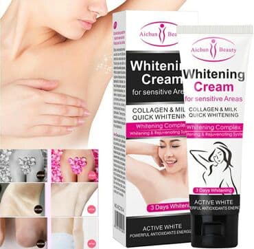 эффективный отбеливающий крем для зоны бикини в аптеке: Отбеливание интимных зон: подмышки, зона бикини. 100% новый и высокое — 2