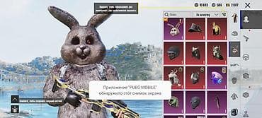 скупка аксессуаров: Игровой аккаунт PUBG Mobile с редкими скинами и большим набором эмоций — 5
