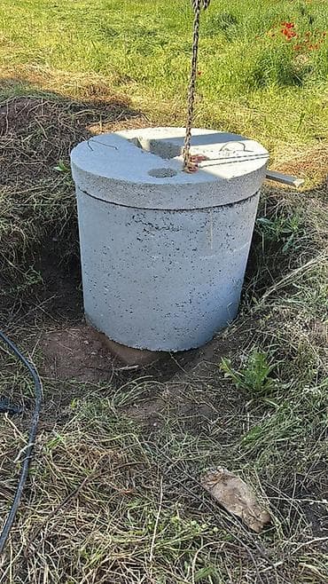 металические фермы: Железобетонные кольца и плиты перекрытия для колодцев/септиков - — 2