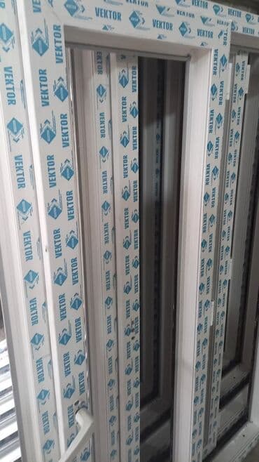 пластиковые окна на балкон: Пластиковое окно на заказ, Тип окна: Фасадные, Форточка, Витражные, Бесплатная установка, Без рассрочки — 8