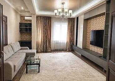 квартира с подселением аламедин 1: 3 комнаты, С мебелью полностью — 3