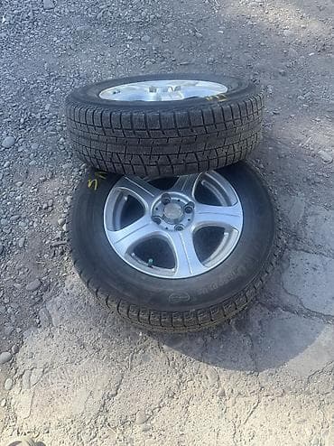 Дөңгөлөктөр монтажда 185 / 70 / R 14, Кыш, Колдонулган, Комплект, Жеңил унаалар, Куйма, тешиктери - 4 — 4