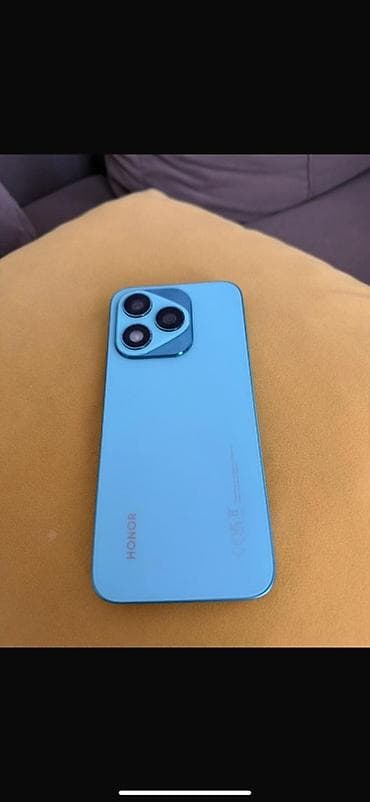 Honor 400 Lite, Б/у, 256 ГБ, цвет - Голубой, 2 SIM