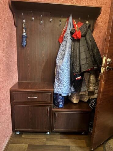 Шкафы для одежды: Шкаф-прихожая, Б/у, С зеркалом — 2