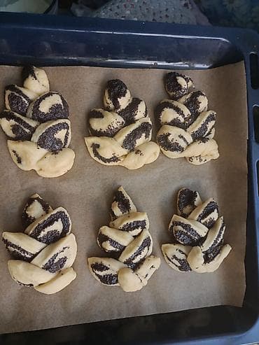 семейные: Домашняя выпечка на заказ - Песочный пирог с творожной начинкой — 8