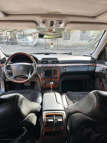 мерседес бенс с500: Mercedes-Benz S-Class: 2001 г., 5 л, Автомат, Бензин, Седан — 9