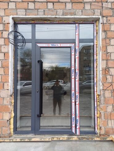 Алюминиевые и пластиковые окна, двери at lalafo.kg Алюминиевые и пластиковые окна, двери