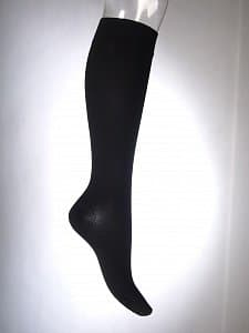 Медицинская одежда: Гольфы компрессионные унисекс 1 класса компрессии, черные Ergoforma — 3