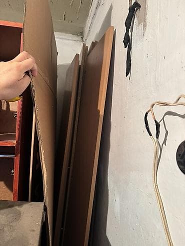 стойка для платков: Шкаф-купе/гардероб модульного типа из ЛДСП (цвет – тёмное — 5