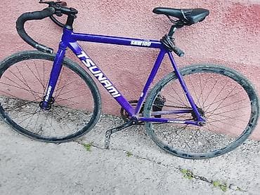 tsunami велик: Городской велосипед, Tsunami, Рама S (145 - 165 см), Б/у — 1