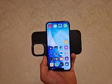iphone 13 lalafo: IPhone 13, Б/у, 128 ГБ, Midnight, Чехол, 83 % — 2