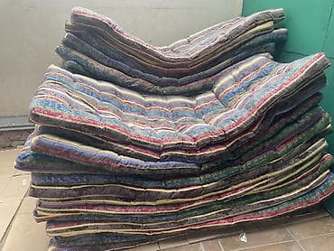 Матрасы-топперы раскладные - Толстые мягкие матрасы с простёжкой по