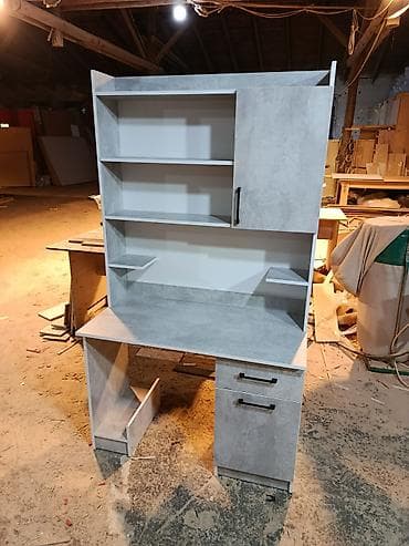 foldable table: Компьютерный стол, Новый, С полками — 3