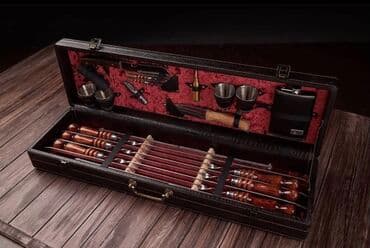 сколько стоит барбекюшница: Отличный подарок для мужчин!!! Подарочный набор для шашлыка — 1