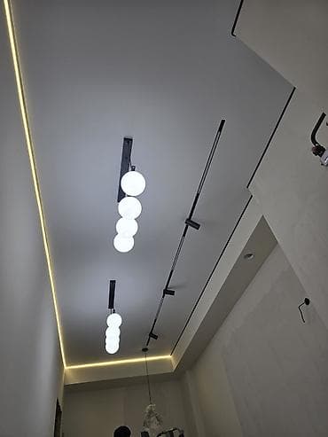 пластик для потолков: Ниша под светодиодную ленту и трековые/встроенные светильники в — 8