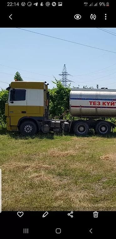 кун тракторный: Тягач, DAF, 2000 г., Без прицепа — 5