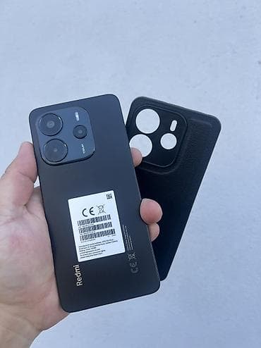 lphone 8: Redmi, Redmi Note 14, Б/у, 128 ГБ, цвет - Черный, 2 SIM — 1