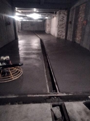 Бетон жумуштары: Стяжка — 2