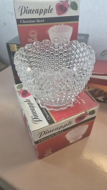 Стеклянная конфетница Pineapple Chocolate Bowl - Материал: прозрачное — 1