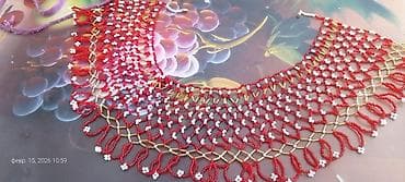 женское одежда: Продаю Бисерные воротнички и украшения ручной работы - Ажурные — 5